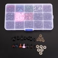 thumbnail image 3 of MasteelfCA 560pcs Handmade DIY Plush Doll Plastic Nose Black Eyes Doll Accessories for Crafts Making, 3 of 7