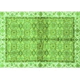 thumbnail image 1 of Ahgly Company Indoor Rectangle Oriental Green Traditional Area Rugs, 2' x 4', 1 of 4