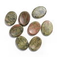thumbnail image 2 of Ellipsoidal Uncompressed Rose Quartz Thumb Stone (35x45x10mm) - Worry, Relaxation & Massage Stone, Natural Gemstone, 2 of 5