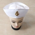 thumbnail image 1 of Gorro Marinero Capitán Marino Sombrero Ajustable Barco Sombreros, 1 of 4