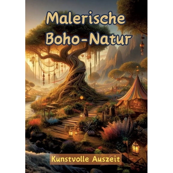 Malerische Boho-Natur: Kunstvolle Auszeit (Paperback)