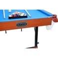 thumbnail image 4 of RACK Billard Pliant Classique Crux 55", Table Pool, Jeu Multi Joueur, Bleu, 4 of 8