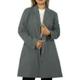 thumbnail image 5 of Panda Uniform by HeedFit 36" Notch Collar Women’s Lab Coat – 6XL Grey, 5 of 7