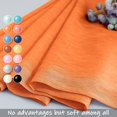 thumbnail image 2 of HAHDAXIA Autumn Fall Decor Orange Short Curtains 45 Inch Length for Kitchen Bathroom Windows 2 Panels Rod Pocket Thanksgiving Havest Small Sheer Curtains for Bedroom Boys Kids Room Laundry Ro, 2 of 6
