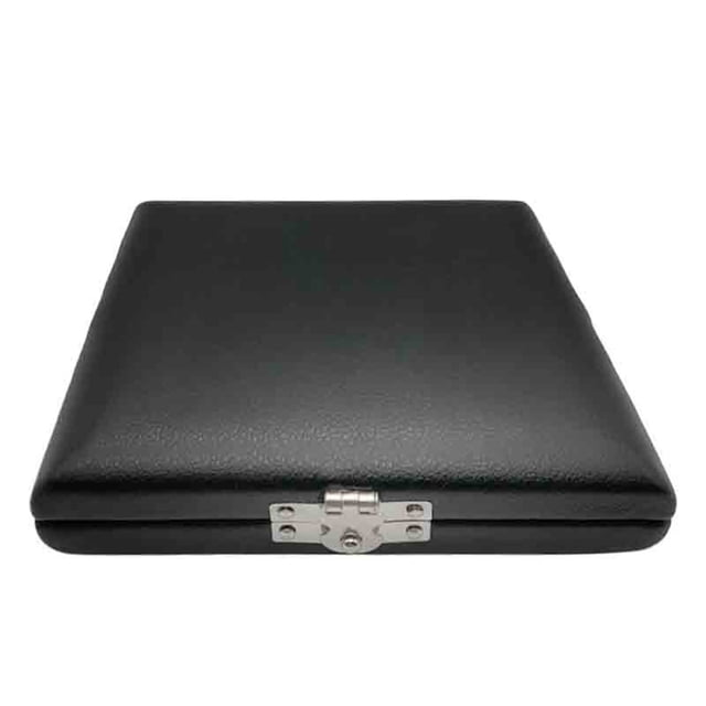 Cateissary Organizador Universal de cañas, estuche de almacenamiento de protección portátil, Protector de cuero PU, caja de transporte Almacenamiento y organización del hogar