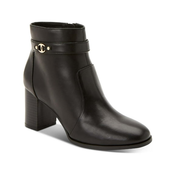 Charter Club Womens Palomaa Faux Leather Casual Ankle Boots
