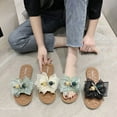 thumbnail image 4 of Ketyyh-chn99 Indoor Slippers Men's Summer Beach Slippers Slides Shower Sandals Extremely Comfy Sole Slides Sandals Shoes Green,8.5, 4 of 5