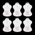 thumbnail image 3 of 10 electrode replacement pads for Omron Elepuls L massagers White onesie, 3 of 4