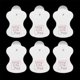 thumbnail image 3 of 10 electrode replacement pads for Omron Elepuls L massagers White onesie, 3 of 4