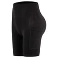thumbnail image 3 of AKOEE Women's Yoga Leggings Shorts High Waist Slim Fit Stretchy Quick Dry Biker Workout Gym Shorts Activewear (XL, Black), 3 of 6