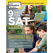 The Princeton Review 9 Practice Tests for the SAT 2018