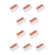 thumbnail image 1 of Guardurnaity Cepillo de con hilo , tamaño para una limpieza interdental eficaz, cepillos interdentales de encías, amarillo anaranjado, 160 piezas naranja amarillo 160 piezas 10Conjunto, 1 of 6