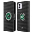 thumbnail image 1 of Head Case Designs Officially Licensed NHL Dallas Stars Puck Texture Leather Book Wallet Case Cover Compatible with Apple iPhone 11, 1 of 6