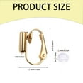 Jewelry Tools Gold and On Earrings Converter Components for Women Ear