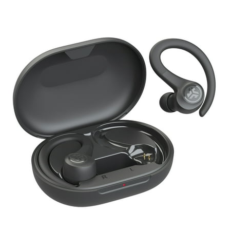 JLab Go Sport＋｜ワイヤレスイヤホン Bluetooth ランニング スポーツ 耳掛け 落ちにくい 防水 片耳 iPhone Android対応 マイク付き 最大35時間間再生