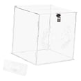 thumbnail image 4 of Acrylic Wedding Cards Box Wedding Keepsake Box Sturdy Reception Table Card Box for Celebration Events Anniversary Birthday 9.84x9.84x9.84inch With Printed, 4 of 8