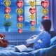 thumbnail image 1 of Fiudx Adornos de Corazón para San Valentín, Románticas Decoraciones Colgantes de Papel, Elegantes Diseños En Rojo y Dorado, Perfectos para Decorar El Hogar o Fiestas, Juego de 16 Piezas, Fáciles de U, 1 of 3