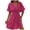 Hot Pink, variant on CAIXIA Womens Swimsuit Coverup Bathing Suit Cover Up Summer Casual Beach Dress