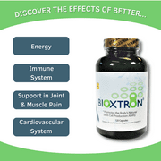 Bioxtron Blue-Green Algae Supplement Capsules - Stem Cells Production - Immune System - Joint Discomfort, Fatigue, Low Defenses - 120 Capsules