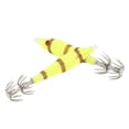 thumbnail image 3 of Hameçon pour Calmar Appât pour Seiche Hameçon Jig pour Seiche Hameçon pour Calmar Intensif Lumineux en Acier Inoxydable Polissage Jig pour Seiche Double Rangée Appât de Pêche, 3 of 7