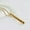gold 01, variant on Titanium Steel Breathing Decompression Yoga Stainless Steel Pendant Necklaces-Steel color 01-2PCS