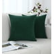 thumbnail image 2 of Funda de almohada decorativa Jeneoo, 2 unidades, chenilla verde, 40 x 40 cm, 2 of 7