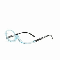 Magnifying Make up Eyeglasses,  2.0 Magnification, Single Lens, Flip-able Each Side Cosmetic Application