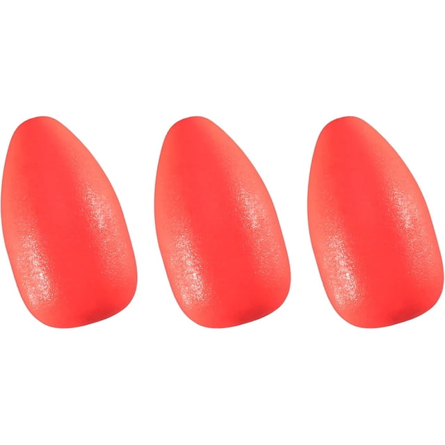 30 Pack Oval Foam Floats Fishing Rig Floats Fly Fishing Trout Bobber Strike Indicator Pompano Surf Fishing Rig Walleye Crawler Harness Red Large: 1/2"*4/5" Red Large: 1/2"*4/5"