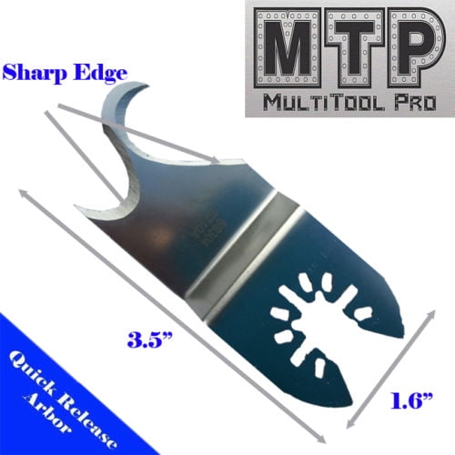 MTP ® MultiKnife Carpet /Vinyl Cutting Quick Release Arbor Universal Fit Multi Tool Oscillating