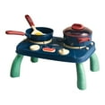 thumbnail image 3 of 19x Juego de accesorios de cocina para juegos de simulación para niños pequeños Juguete de cocina simulado Azul, 3 of 9