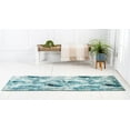 thumbnail image 4 of Rugs.com Amalfi Collection Rug – 10 Ft Runner Light Blue Medium Rug Perfect For Hallways, Entryways, 4 of 9