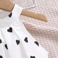 thumbnail image 4 of GYRATEDREAM Girls Summer Outfits Sleeveless Halter Top and Shorts Set Kids 2Pcs Clothes Set with Belt for 11-12Y, 4 of 9