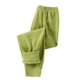 thumbnail image 3 of HUANBAI Boys Thermal Pants Kids Base Layer Bottoms Soft Lined Winter Sleepwear Pants For Children Comfortable Casual Trousers Soft Joggers Pants 11-12 Years, 3 of 5
