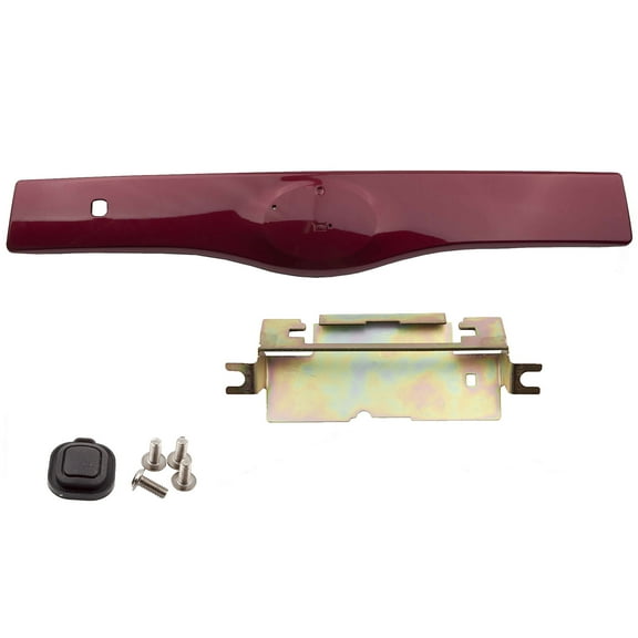 MotorKing Compatible with 04-09 Toyota Prius 3R3 Barcelona Red Mica UPGRADED Rear Exterior Tailgate Liftgate Handle Garnish 2004 2005 2006 2007 2008 2009