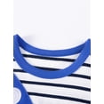 thumbnail image 5 of HWJAD Toddler Baby Boy Clothes Kids 2-7 Years Summer Outfits Cotton Crocodile Print Tees T-shirt + Shorts 2-Pieces Little Boys Shark Set, 5 of 11