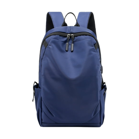 Lksixu Men Backpack 17.3 In USB Charging Laptop Computer Bag Casual Business B ag Electronics for Home Office School