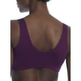 thumbnail image 3 of Bali Womens Microfiber Damask Crop Top Soft Cup Bra 2-Pack Style-X1J3, 3 of 3