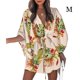 thumbnail image 2 of Minnieouse Vestidos acampanados para mujer para mujer Cuello en V profundo Mini vestido corto Compras Prendas para la parte del cuerpo Typ3 M, 2 of 5