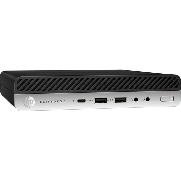 Restored HP EliteDesk 800 G4 Desktop Computer - Intel Core i5 (8th Gen) i5-8500T 2.1GHz - 8GB DDR4 SDRAM - 256GB SSD - Windows 10 Pro (Refurbished)