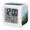 Dusty Blue, Gray, White, variant on Fogged Mist Forest Digital Alarm Clock for Bedrooms, Smart LED Alarm Clock with 7 Color Changing Night Light, Botanical Green Pines Peaks Zen Silent Wake Up Clocks for Sleep Study Cooking 3.2"x3.2"