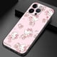thumbnail image 3 of Funda de teléfono con flores de estilo rosa, carcasa de silicona para iPhone 14, 11, 13, 12 Pro Max, XR, X, XS, 8, 7, 6, 6S Plus, MINI, 3 of 5