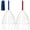 Red & Blue, variant on Head Massager Scalp Massager 20 Fingers Head Scratcher, Stocking Stuffers Gift for Scalp Body Relaxing (Red & Blue)