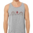thumbnail image 2 of Boho Jingle All the Way Tank Top Unisex Medium Grey, 2 of 5