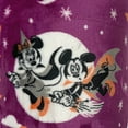 thumbnail image 3 of The Big One Oversized Plush Mickey Mouse Halloween Throw Blanket, 5' x 6' Purple, 3 of 4