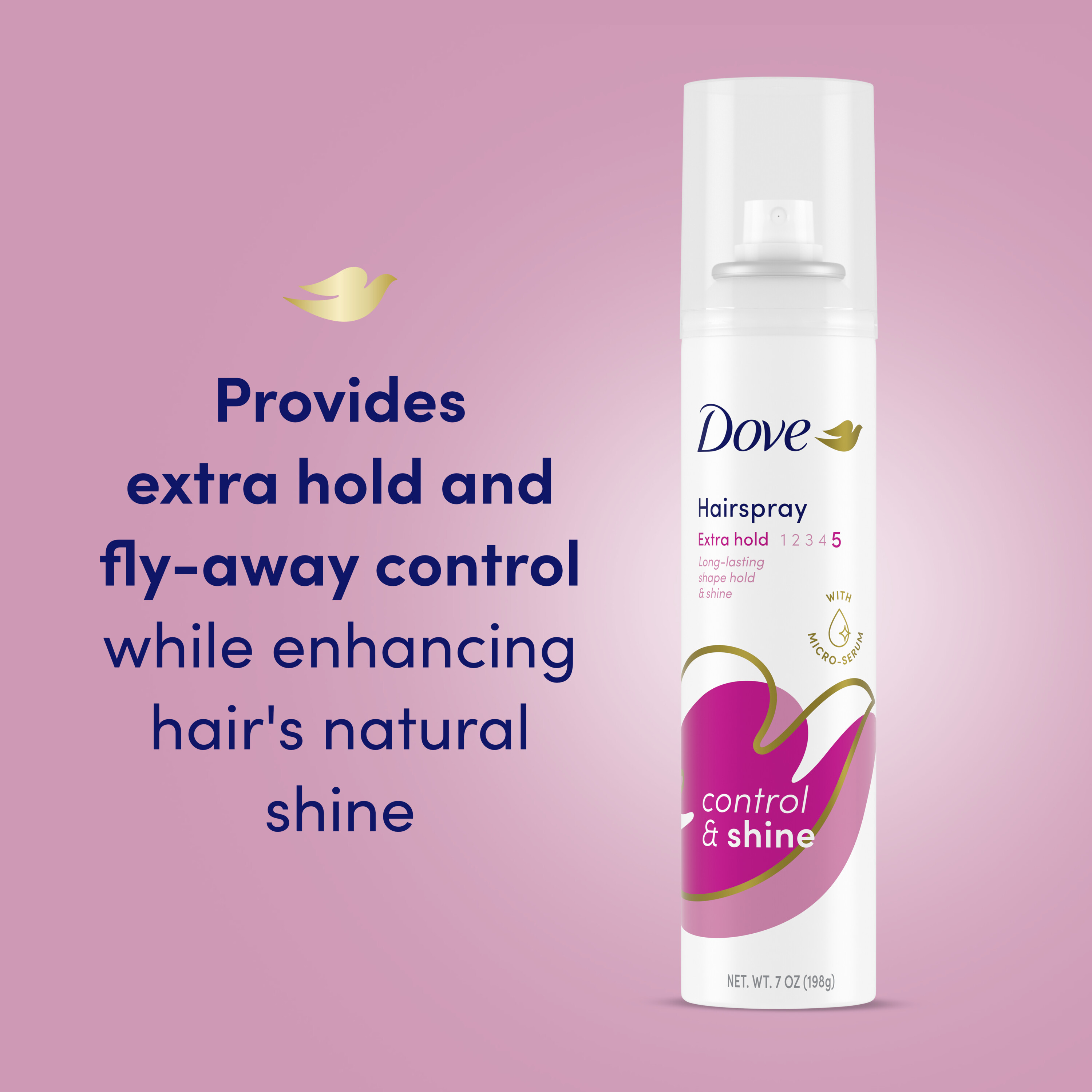 Dove Style+Care Extra Strong Hold Hairspray, 7 oz - image 4 of 10