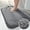 Gray, variant on Black Bathroom Rug Mat, Extra Soft and Absorbent Microfiber Bath Rugs, Non-Slip Plush Shaggy Bath Carpet, Machine Wash Dry, Bath Mats for Bathroom Floor, Tub and Shower