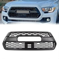 Black Front Bumper Grille Fit for Toyota Tacoma 2016-2023 Direct Fit Replacement