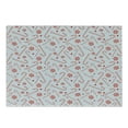 thumbnail image 1 of Candy Cane Cutting Board, Sugary Treats of New Year Celebrations Pattern of Holiday Food, Decorative Tempered Glass Cutting and Serving Board, Small Size, Red White Coconut, by Ambesonne, 1 of 1