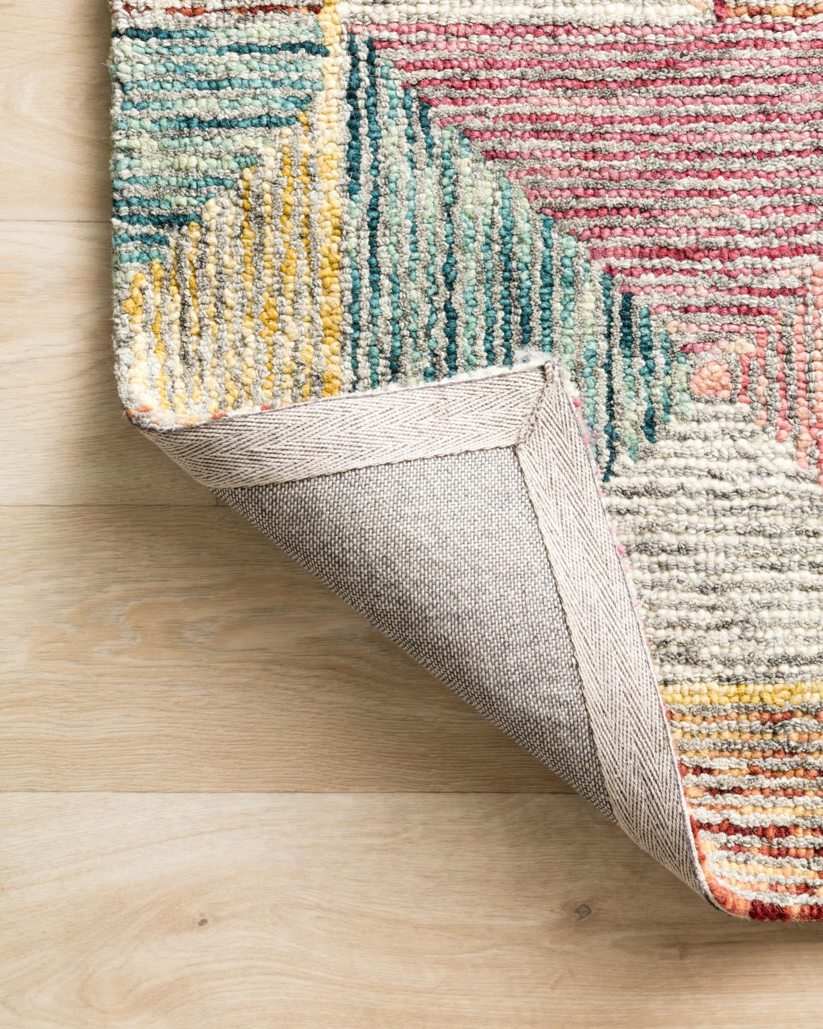 Loloi Spectrum Geometric Silver / Fiesta Area Rug
