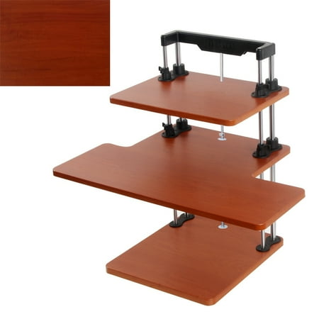 Sit Stand Desk Height Adjustable Table Computer Laptop Lightweight
